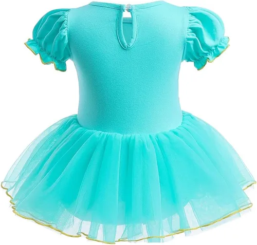 Vista 3 de Disfraces de princesa para bebé, disfraz de cumpleaños, vestido tutú con diadema para Halloween, Navidad, fiestas