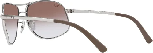 Vista 5 de Ray-Ban RB3387 - 00368 - Gafas de sol plateadasmoradas violeta degradado 2520in plateado