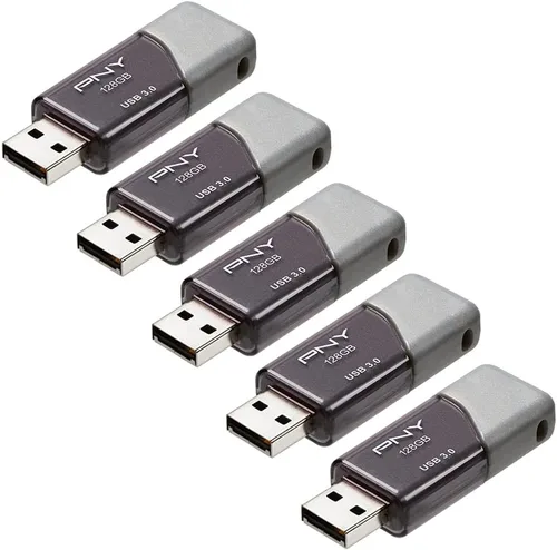 Vista 8 de PNY Paquete de 2 unidades flash USB 3.0 Turbo Attaché 3 de 128 GB