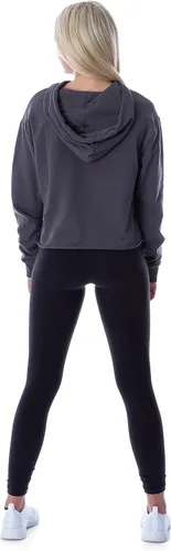 Vista 3 de Mad Engine Pokemon Pikachu Blushing Red Cheeks - Sudadera con capucha para mujer, Carbón vegetal