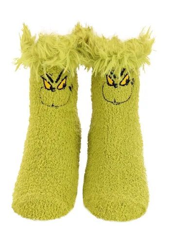 Vista 3 de Calcetines peludos del Grinch de Dr. Seuss Multicolor