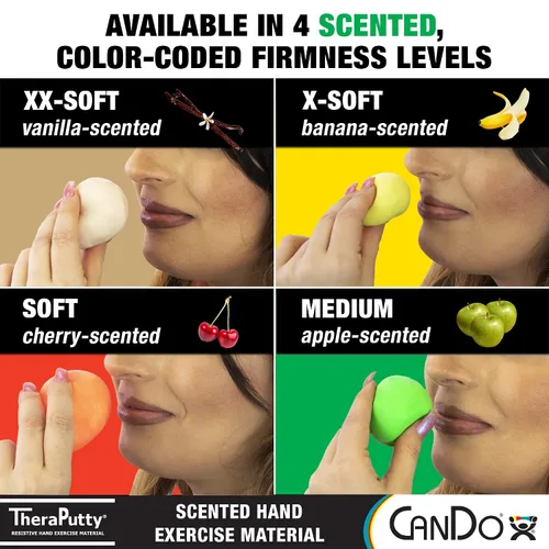 Vista 5 de Masilla aromática para ejercitar de CanDo TheraPutty , 1