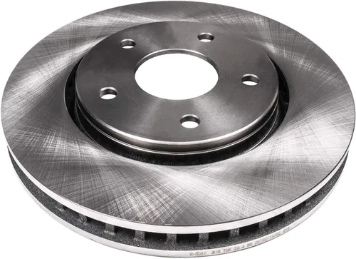 Vista 94 de Detroit Axle - Rotores de freno delantero para 04-13 Mazda 3 Rotores de frenos de disco 06-15 Mazda 5 Reemplazo: Rotor regular delantero de 11.81