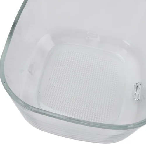 Vista 7 de Freidora de aire inteligente con ventana visual, capacidad de 6 L, control de temperatura, blanco, para comidas, freír, asar, recalentar