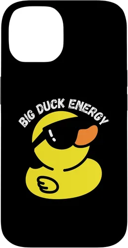 Vista 4 de Funda para iPhone 16 Big Duck Energy Funny Rubber Ducky Apparel
