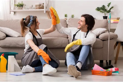 Vista 3 de Swiffer Juego de limpiador de polvo de microfibra, 1 mango y 3 almohadillas de repuesto (paquete de 1 unidad)