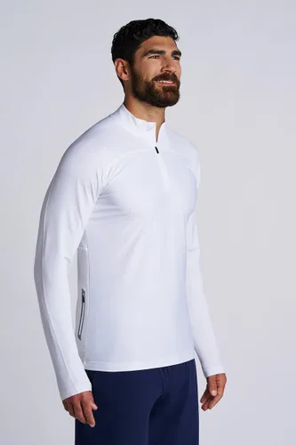 Vista 6 de Coolibar UPF 50+ Nocona Zip Rash Guard - Protector solar para hombre