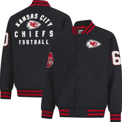 Vista 10 de Ultra Game Men's NFL Official Classic Varsity Coaches Jacket Coat