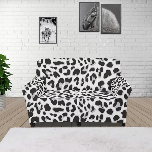 Vista 50 de Funda de sofá con diseño de árbol de bandera estadounidense para sofás y sofás, decoración navideña, funda antideslizante para sofá de 1 cojín
