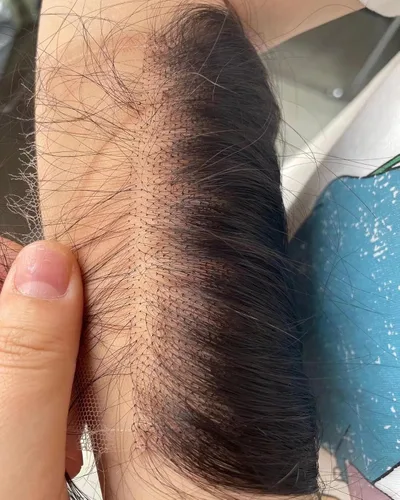 Vista 17 de BEEOS Frontal de Encaje HD de 13 x 4 pulgadas Solamente, cabello humano virgen lacio de color rubio 613, línea de cabello prearrancado de 0.10mm
