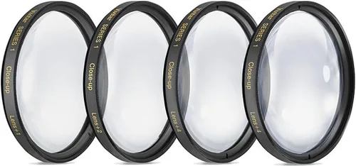 Vista 3 de Juego de filtros de 2.165 in 7 piezas para cámara Sony Alpha A7 Series con lente de 1.102-2.756 in, a6600 con lente de 0.709-5.315 in - Incluye kit