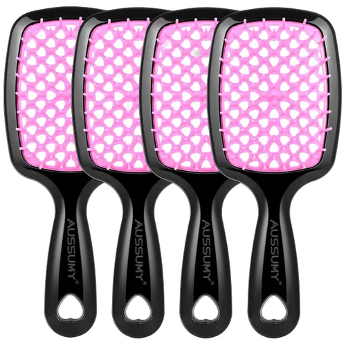 Vista 17 de 2 Pack Cepillo para Desenredar con Ventilación - Cepillo Desenredante con Cerdas Suave para Cabello Sin Enredos - Ideal para Cabello Natural