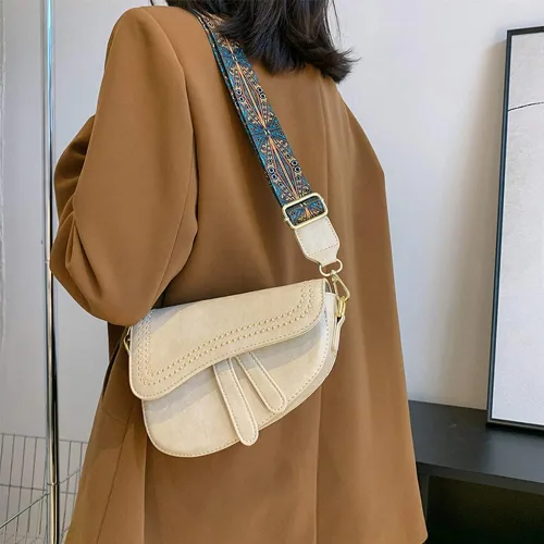 Vista 2 de JBB Bolso de hombro para mujer, bolso de mano, bolso cruzado pequeño, bolso de mano, bolso de mano de piel sintética
