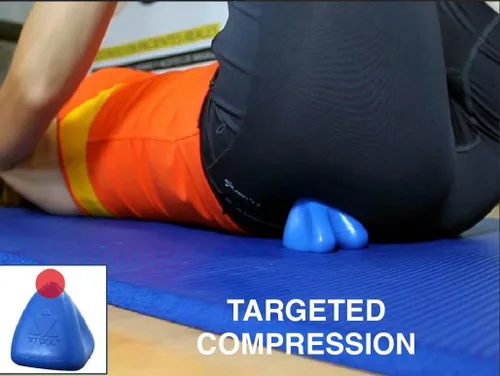 Vista 3 de Herramienta de auto-masaje para el dolor de cuello, espalda y cuerpo completo – Diseño fisioterapeuta, alivio específico 3 en 1, premium y portátil