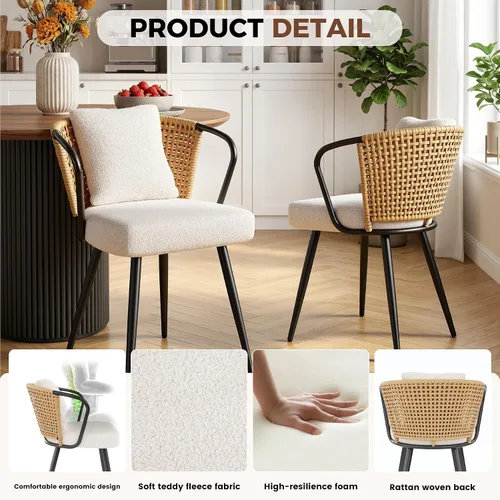 Vista 174 de Miereirl Moderno juego de comedor de 5 piezas para mesa redonda de madera de 4,31.5 pulgadas con estante de almacenamiento semiabierto y puerta