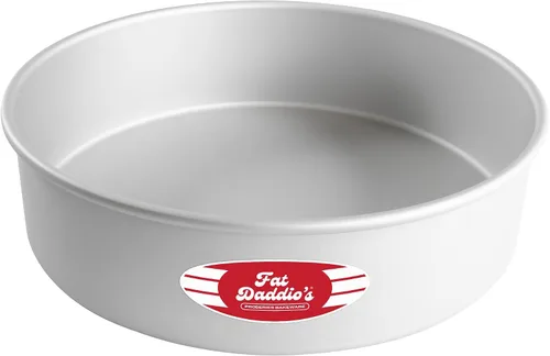 Vista 19 de Fat Daddio's Juego de moldes para pasteles redondos uniformes de aluminio anodizado de 4 niveles, profundidad de 2 pulgadas