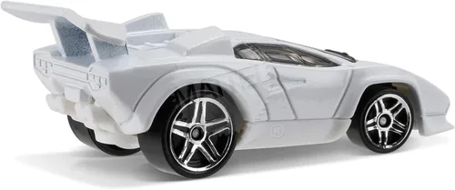 Vista 3 de Hot Wheels 2017 Tooned Lamborghini Countach 54/365, blanco