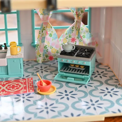 Vista 5 de Honey Bee Acres - Juego de accesorios de cocina para el hogar, juego de 27 piezas, a partir de 3 años