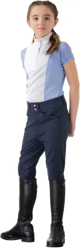 Vista 8 de Equinavia Tuva Kids - Pantalones tradicionales de tiro medio con parche de rodilla