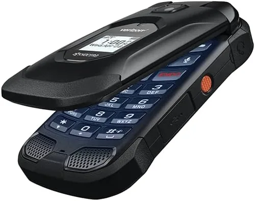 Vista 6 de Kyocera DuraXV Extreme E4810 Verizon Rugged LTE Flip Basic - Cámara para teléfono celular, GPS, color negro (renovado)