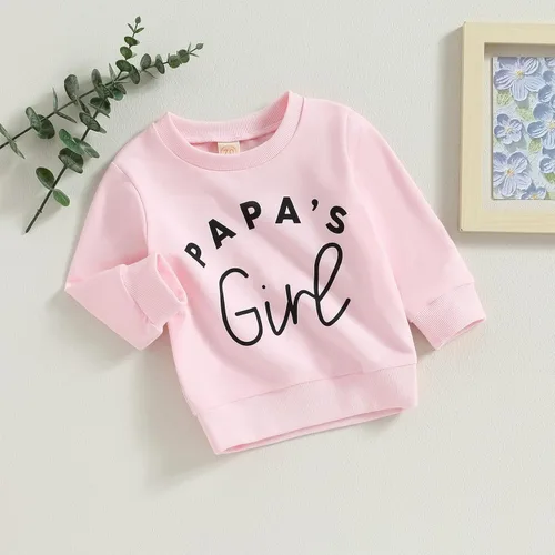 Vista 2 de Sudadera de manga larga bordada para bebé, niña, niño, sudadera de cumpleaños, suéter de primavera infantil