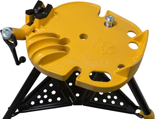 Vista 2 de Steel Dragon Tools 460 - Soporte de cadena para pipa de trípode, 6 pulgadas, para RIDGID 72037 36273