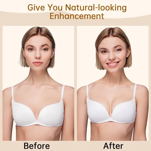 Vista 2 de Almohadillas de brasier para mujer, inserciones push-up KSang coser en los potenciadores de pecho añade 1-2 tamaños de taza al instante AB, C Cup