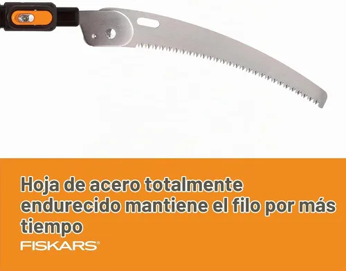 Vista 5 de Fiskars Brands 394620 - 1001 - Sierra de poda, se extiende hasta 8 pies.