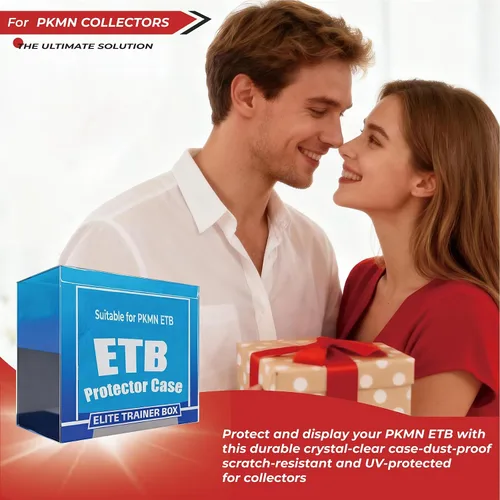 Vista 7 de Heetobcos Funda protectora ETB de plástico PET – 0.020 in transparente Elite Trainer Box Protector – Funda ETB compatible con cajas Elite Trainer