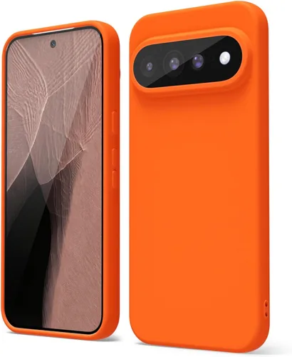Vista 160 de oakxco para Google Pixel 6A Funda de teléfono de silicona líquida, diseño estético lindo y delgado para mujer y niña, cubierta de gel suave, lisa