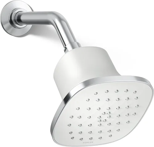 Vista 13 de Kohler 33631-G-BL Cinq™ Ducha redonda de función única con filtro, 1.75 gpm, negro mate