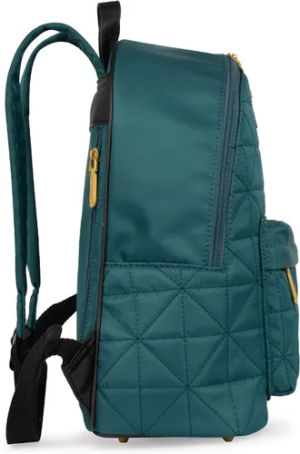 Vista 4 de Montana West Wrangler - Mochila acolchada para mujer, azul, (B#Blue), Mochilas tipo mochila