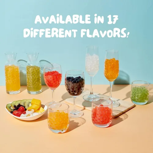 Vista 3 de Bossen Bursting Boba Pure25 relleno con un refrescante líquido afrutado que crea una explosión de sabor en tu boca. Haz en Taiwán 7.04 libras cada