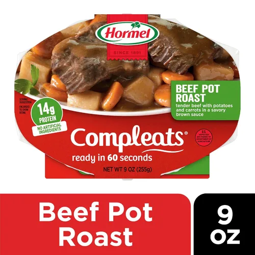 Vista 4 de HORMEL COMPLEATS - Solo de res para microondas, 9 onzas (paquete de 6)