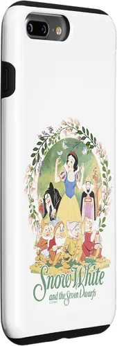 Vista 26 de Disney Blancanieves & The Seven Dwarfs Floral Portrait Case para iPhone 17
