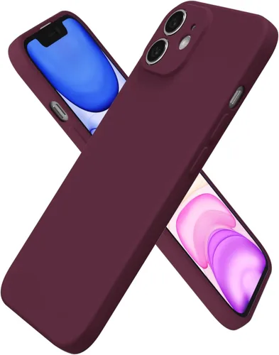 Vista 365 de oakxco Funda de Silicona para iPhone 11, Funda de Teléfono Ultra Delgada y Fina para Mujeres y Niñas, Diseño Minimalista Estético Lindo y Femenino