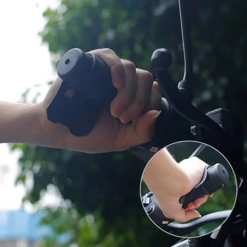 Vista 3 de Soporte universal del acelerador de motocicleta - Asistencia del acelerador de muñeca Control de reposo del manillar Control de crucero Acelerador