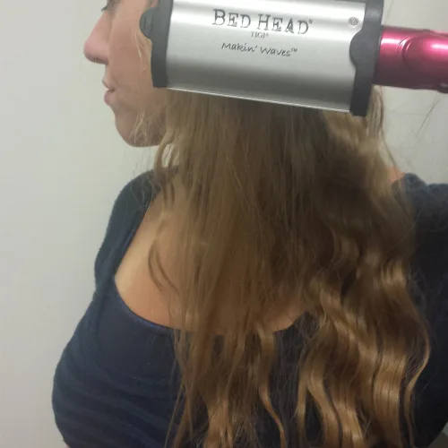 Vista 3 de Rizador para cabello para ondas en forma de "S".