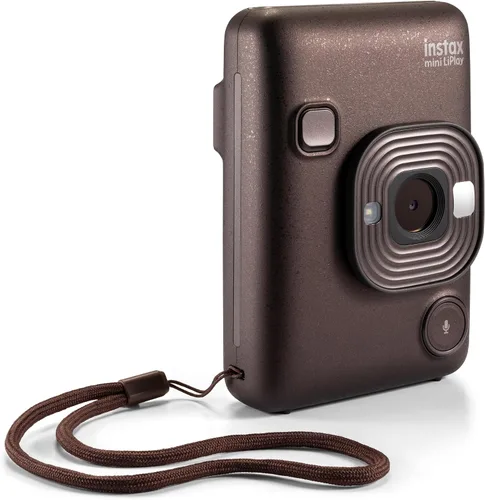 Vista 3 de Fujifilm Instax Mini LiPlay Bronze INS LIPLAY C Bronze VN Cámara Instantánea/Impresora Teléfono Inteligente