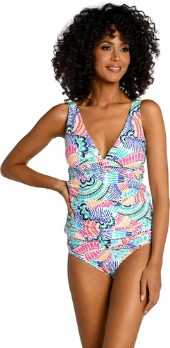 Vista 3 de La Blanca Traje de baño tankini sobre el hombro para mujer