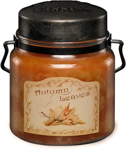 Vista 34 de McCall’s Candles Cocina de la Abuela Vela perfumada de 16 oz Hecha en EE. UU. Frasco rústico vintage con asa de transporte Fragancia