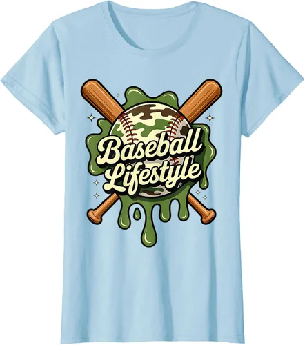 Vista 23 de Baseball Life Style 101 Apparel Youth Drip Baseball Boys Kid Camiseta