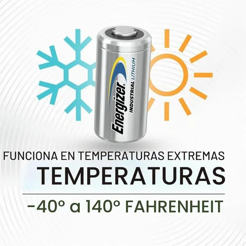 Vista 6 de Energizer Baterías industriales de litio, 123, paquete de 12 baterías, ELN123-12