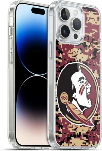 Vista 293 de Oficial Universidad Estatal de Florida FSU Soft Gel Case para iPhone de Apple 7 Plus/iPhone 8 Plus, Banner
