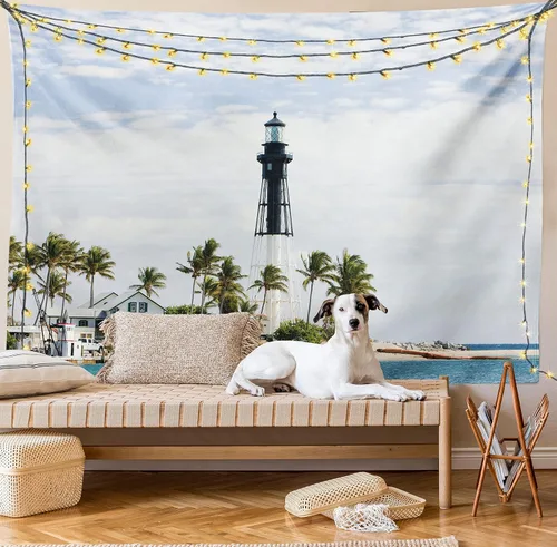Vista 55 de Ambesonne Tapiz de hongos, atmósfera psicodélica, escena astral estrellada con motivos orientales trippy, decoración de tela para colgar en la pared