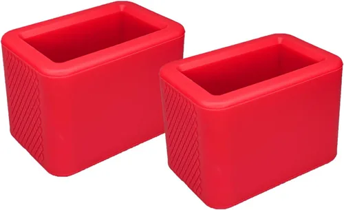 Vista 7 de 2 extensores de cinturón de seguridad para asiento elevador, soporte de hebilla de cinturón de seguridad trasero de silicona que facilita el acceso