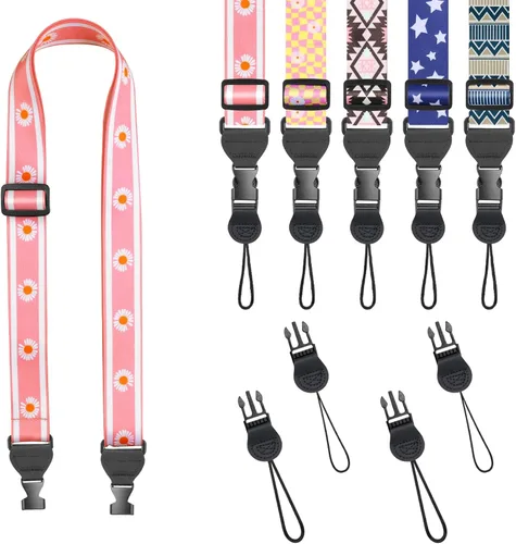 Vista 18 de FIEIL Correa de hombro ajustable, correa de nailon para cámara, cómoda correa para el cuello para iPad, tableta de teléfono celular, cámara, laptop
