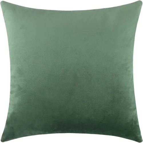 Vista 43 de mixeoo Comfy - Juego de 2 fundas de almohada decorativas de terciopelo grueso sólido y grueso, súper suaves, decoración del hogar para sofá, sala