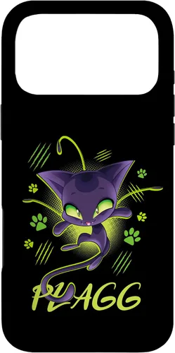 Vista 21 de iPhone 13 Miraculous Ladybug Kwamis Collection con funda Plagg