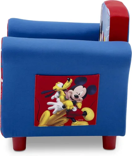 Vista 7 de Delta Children Juego de mesa y silla para niños (2 sillas incluidas), ideal para artes y manualidades, merienda y silla tapizada, Mickey Mouse
